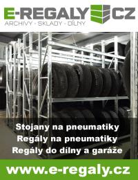 Stojan na pneumatiky, regály na pneumatiky, regálové systémy